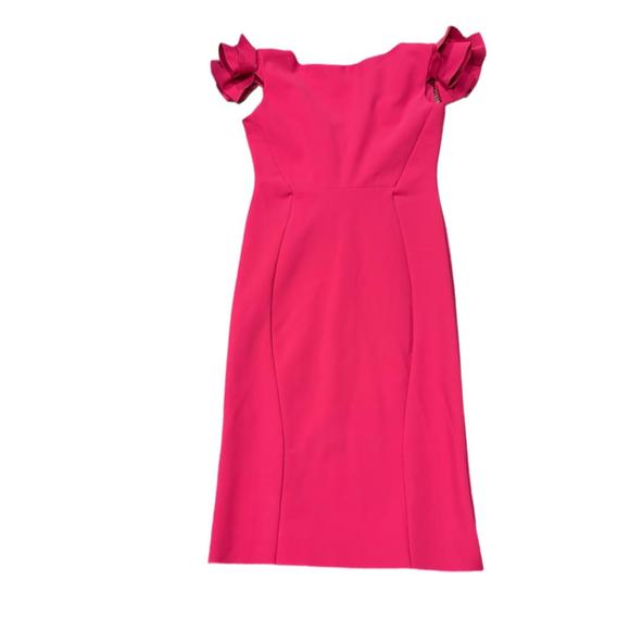 Chiara Boni Le Petite Couture Pink Dress sz 46 - Picture 2 of 4